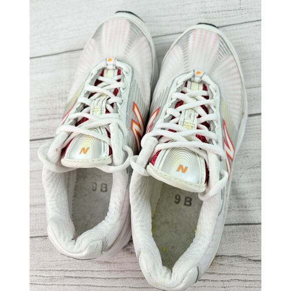 NEW BALANCE Women’s 725 Abzorb Running Shoe Size 9 White Pink/Orange WR725WT - Picture 10 of 11